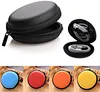 Unique spherical design can be customized to fit your small electronic devices, such as: for headphones, memory card, USB cable, U disk, etc.
The compact and practical hard protective case ensures the safety of the item and is extremely portable.